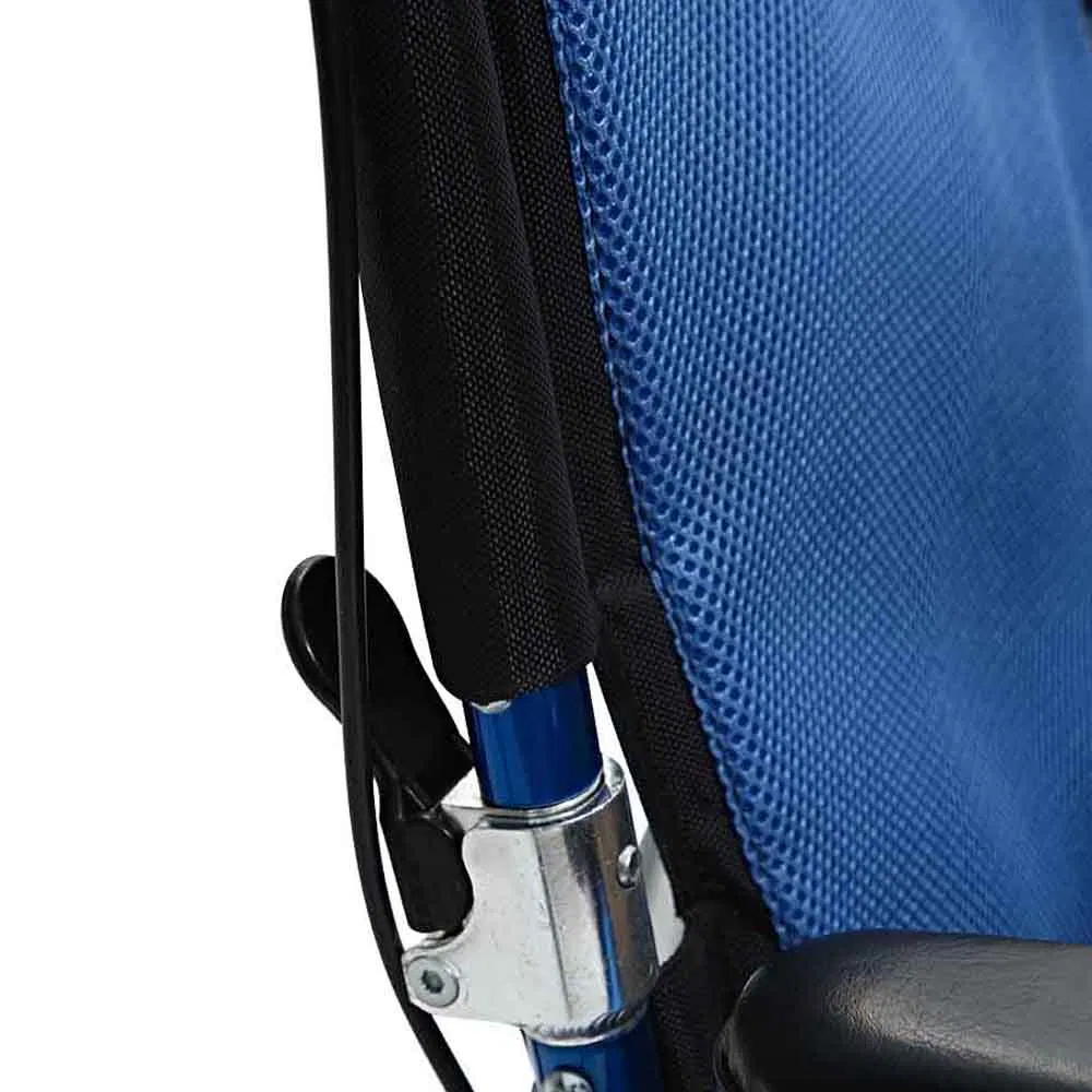 Hospital Outdoor Anti-Bacterial Foldable Aluminum Wheelchair