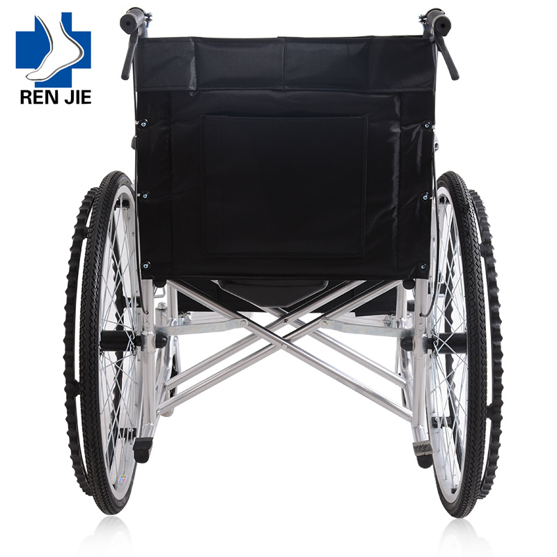 Fashionable Lightweight Steel Therapy All Terrain Wheelchair for Disabled