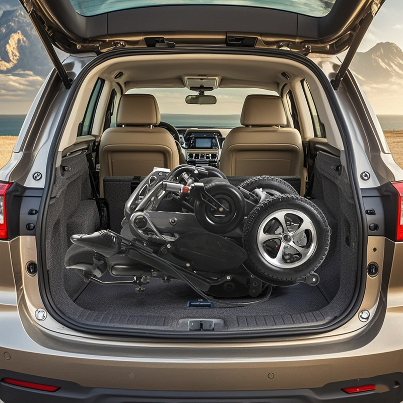 Electric Wheelchair - Power Wheelchair, Perfect for Indoor and Outdoor Use