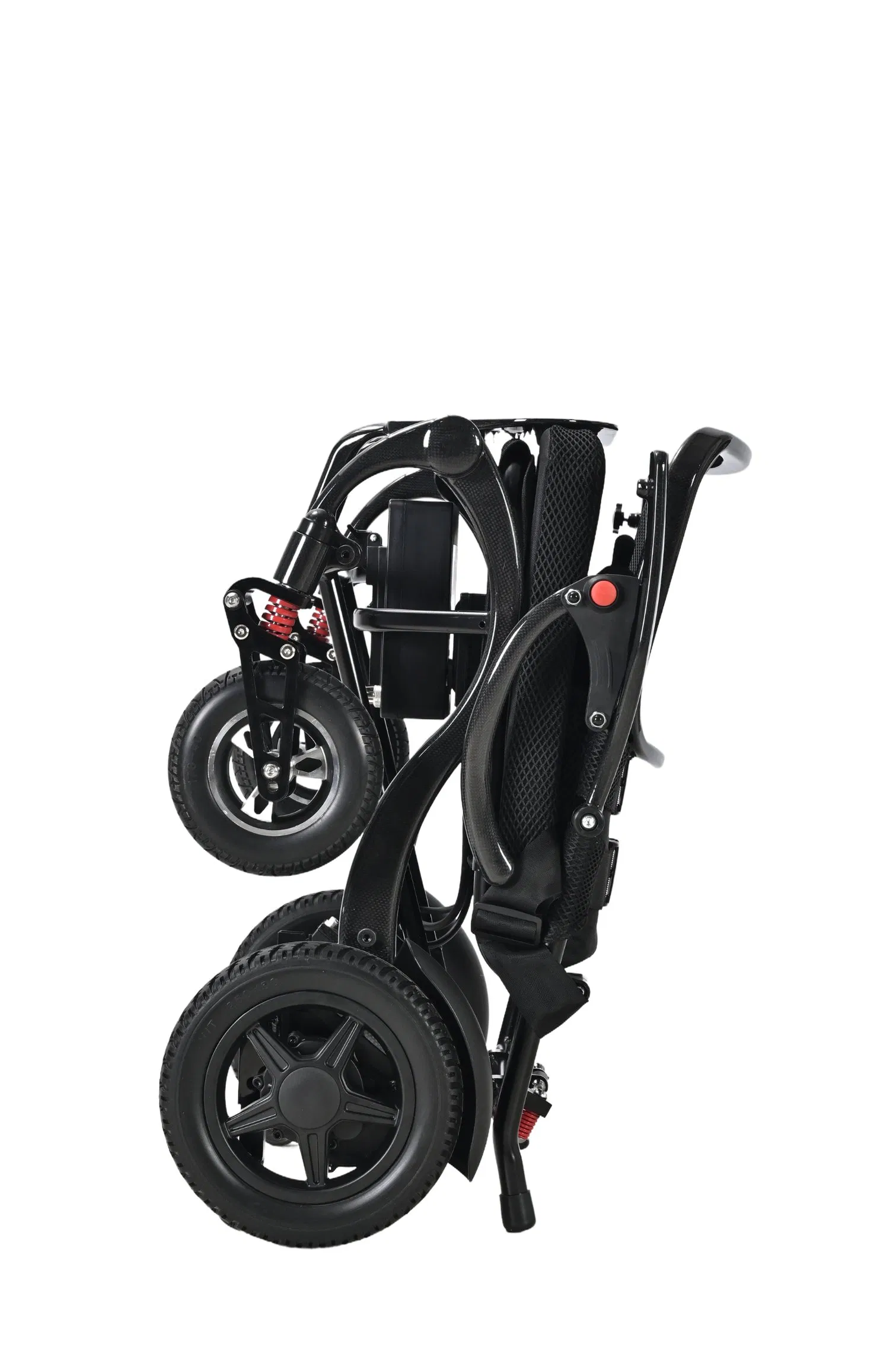 Foldable Carbon Fiber Powered Wheelchair for Easy Transport