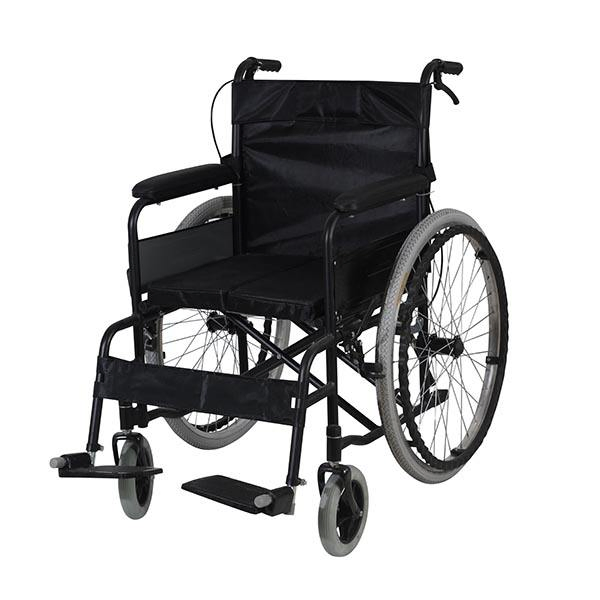 Manual Wheelchair Carbon Steel Bariatric Fat Person Disabled Hot Sales Extra Wide