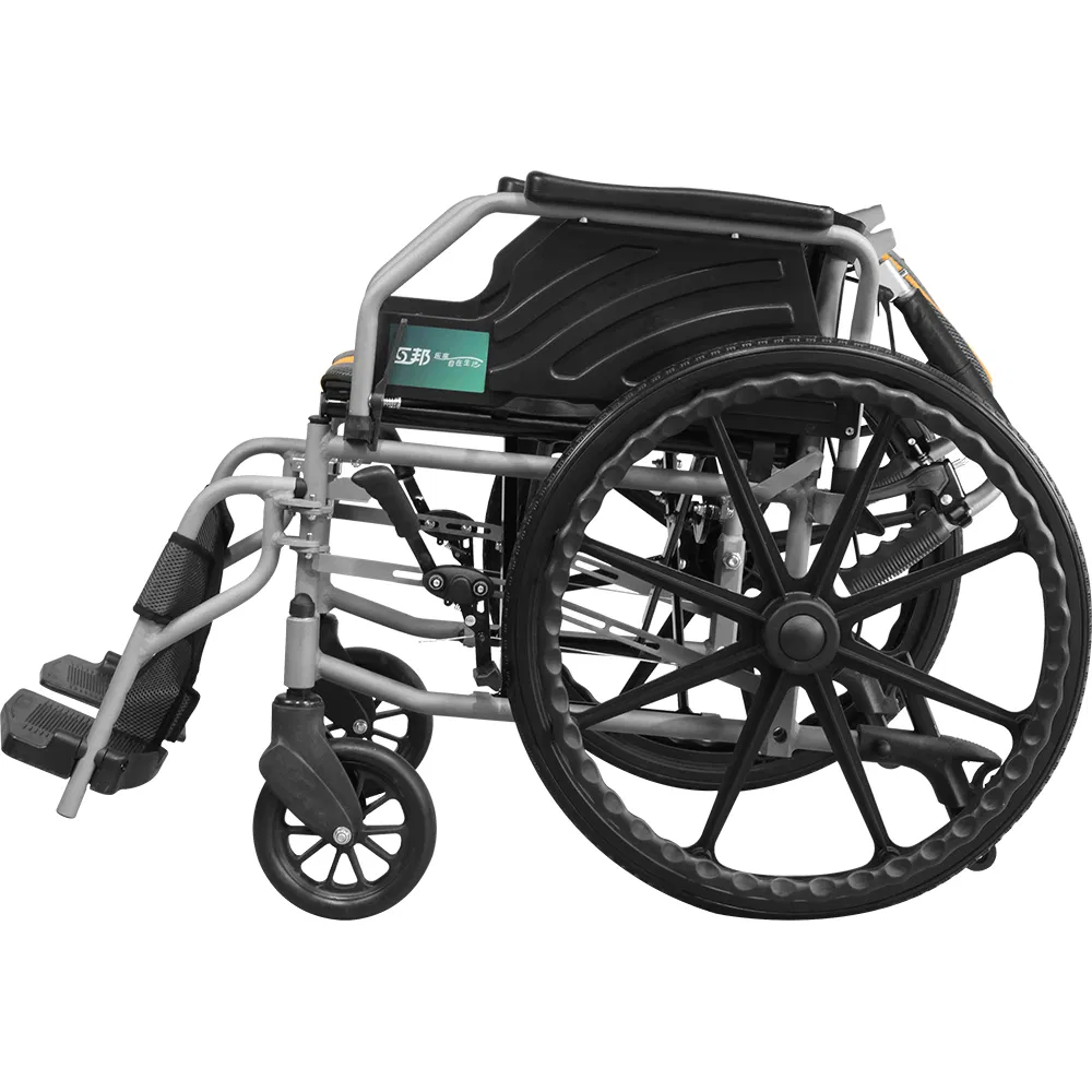 Pediatric Aluminum Alloy Frame Multi-Function Manual Wheelchair with Vibrant Color Options L13