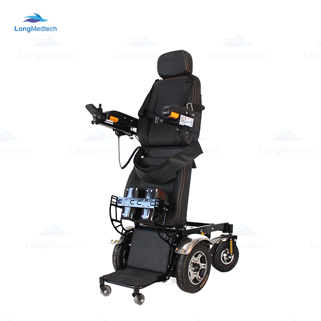 Medical Electric Standing Wheelchair Disabled People Power Stand up Wheelchair Lift up