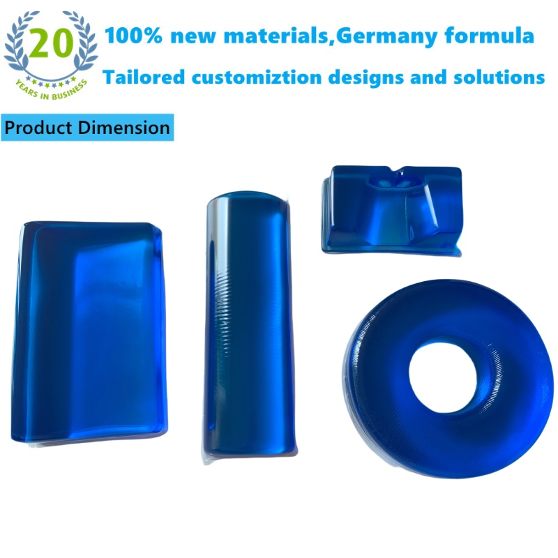 Customized Wheelchair Patient Soft Gel Circular Support Positioners