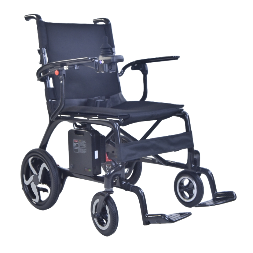 Backrest Adjustable Foldable Sports Lightweight Foldable Electric Cushion Folding Wheelchair