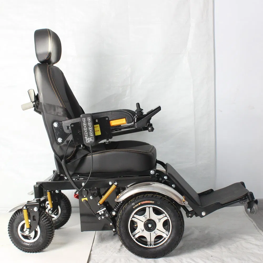 Manufacturer Price Front Wheel Drive Luxury Reclining Electric Standing Wheelchair