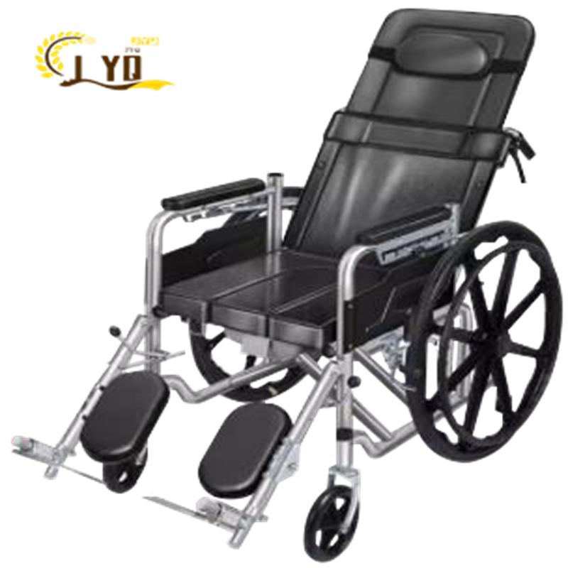 Manual Folding Rehabilitation Equipment Manual Standing Wheelchair for Adults
