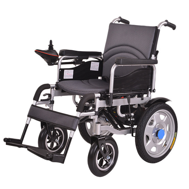 Remote Control Light Folding Aluminium Portable Power Electric Wheelchairs for Adults