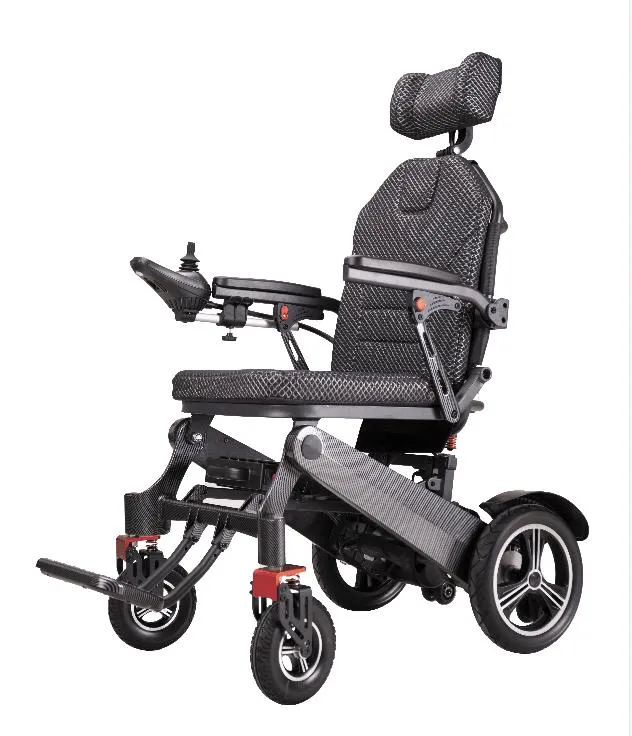 Electric Folding Wheelchair Detail 2