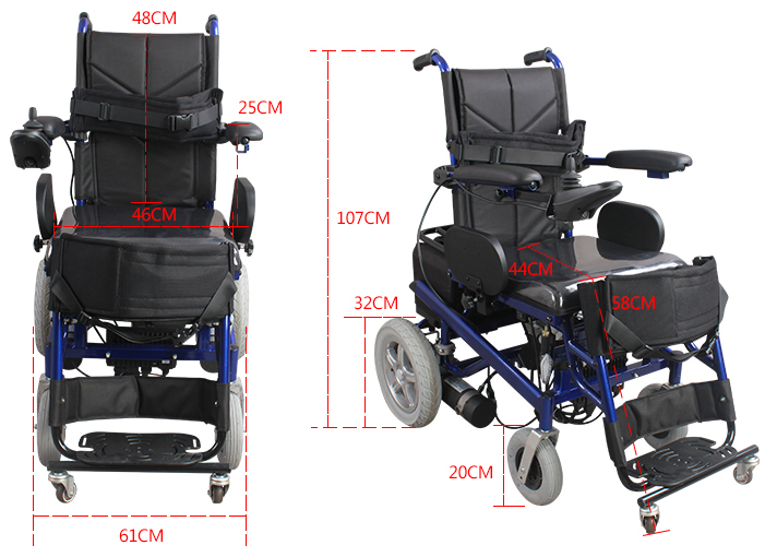 Electric Standing Wheelchair for Disable Person (THR-FP129)