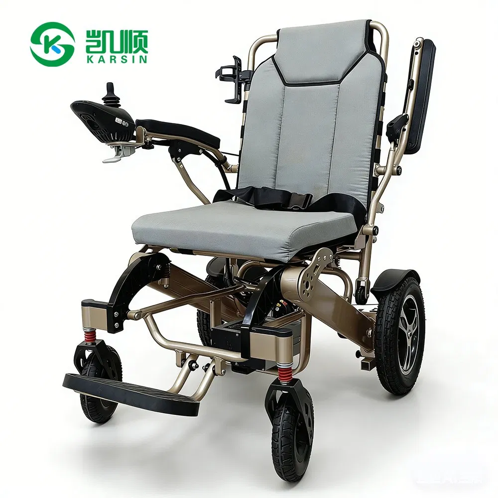 302foldable Electric Wheelchair for Easy Home &amp; Travel Use