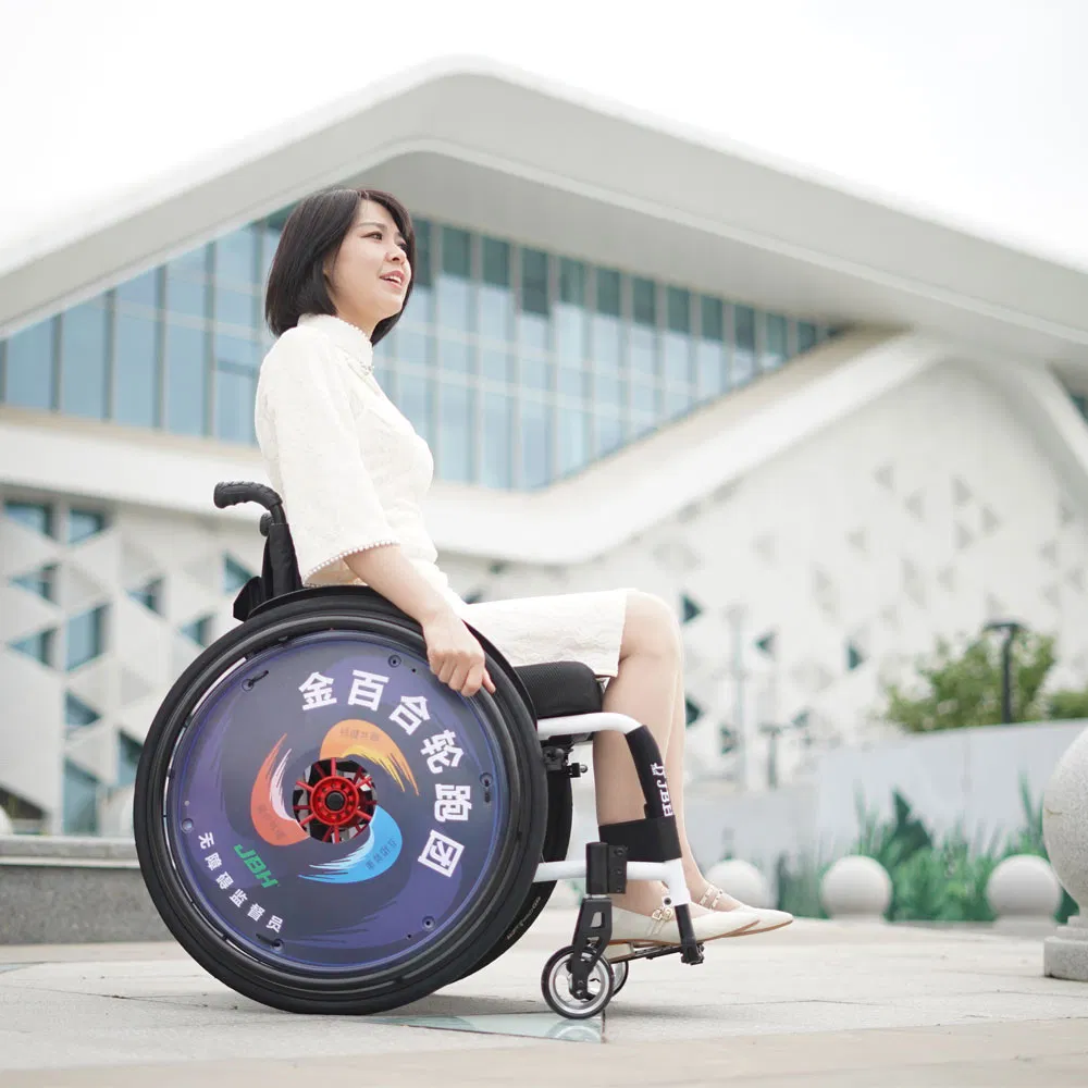 Leisure Sport Aluminum Manual Wheelchair for Disabled