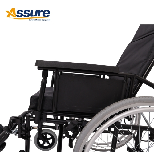 China High Quality Multi-Width Reclining Wheelchair Reinforced Frame Support