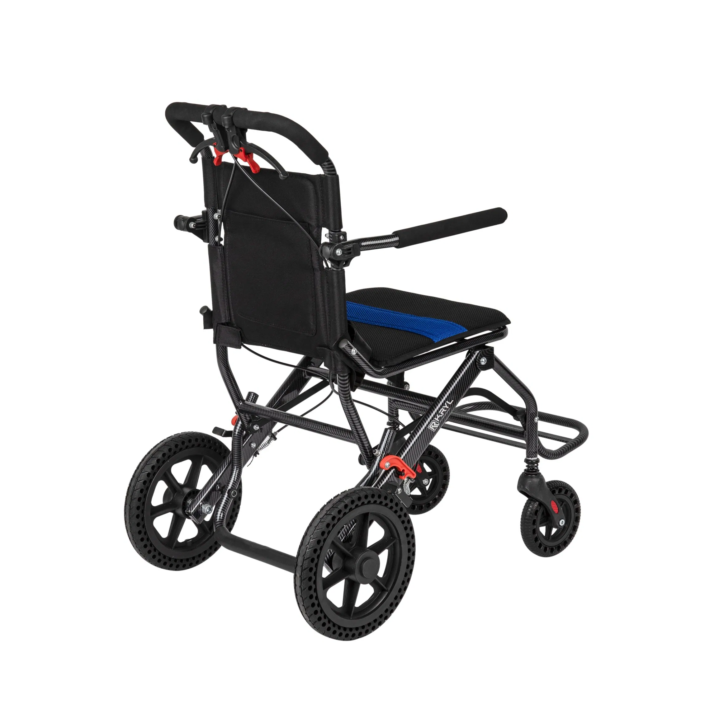 Folding Handicap Wheel Chair for Disabled Transfer Portable Active Foldable Sports Elderly Manual Wheelchair