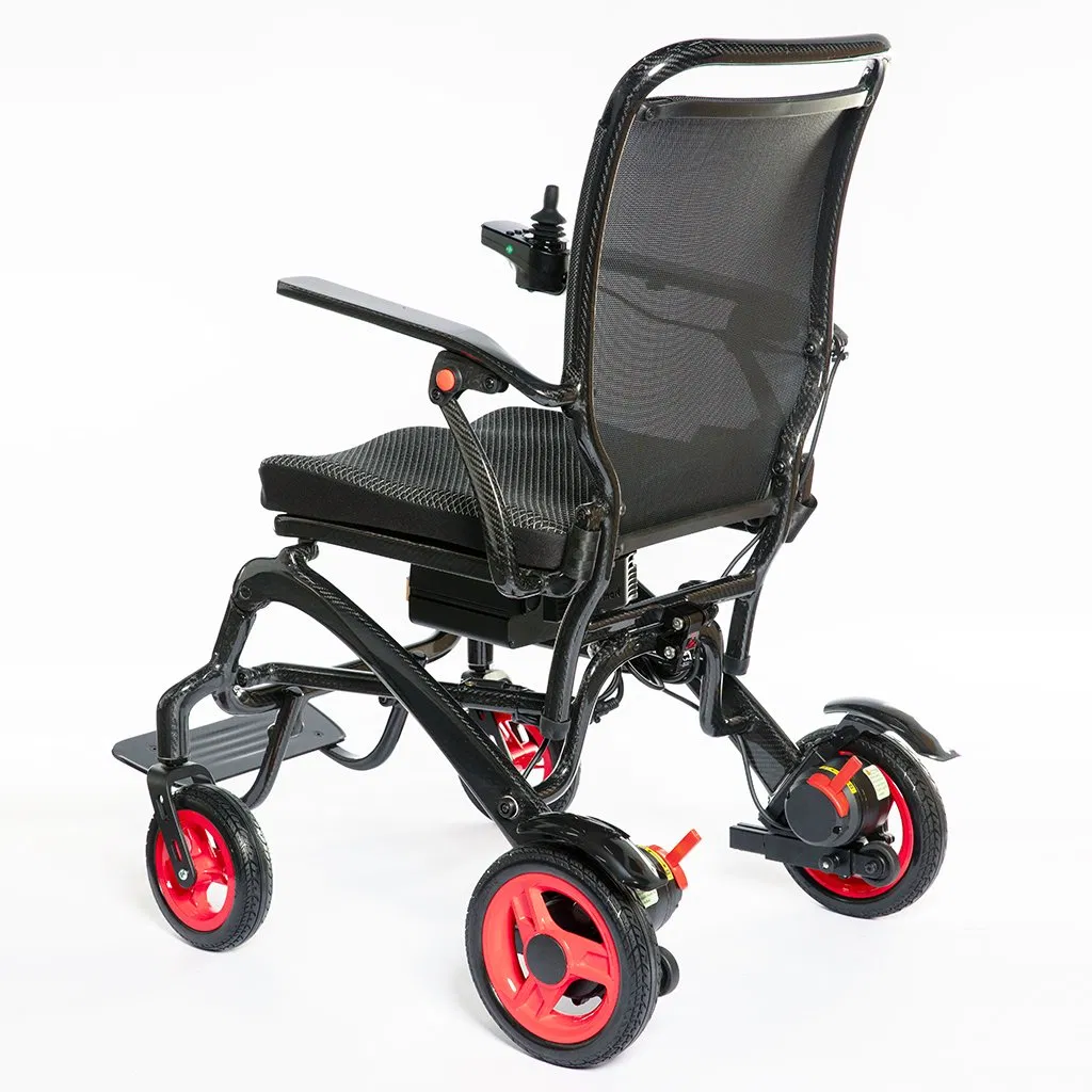 Factory Direct Supply Ultra Lightweight Carbon Fiber Power Wheelchair for Seniors