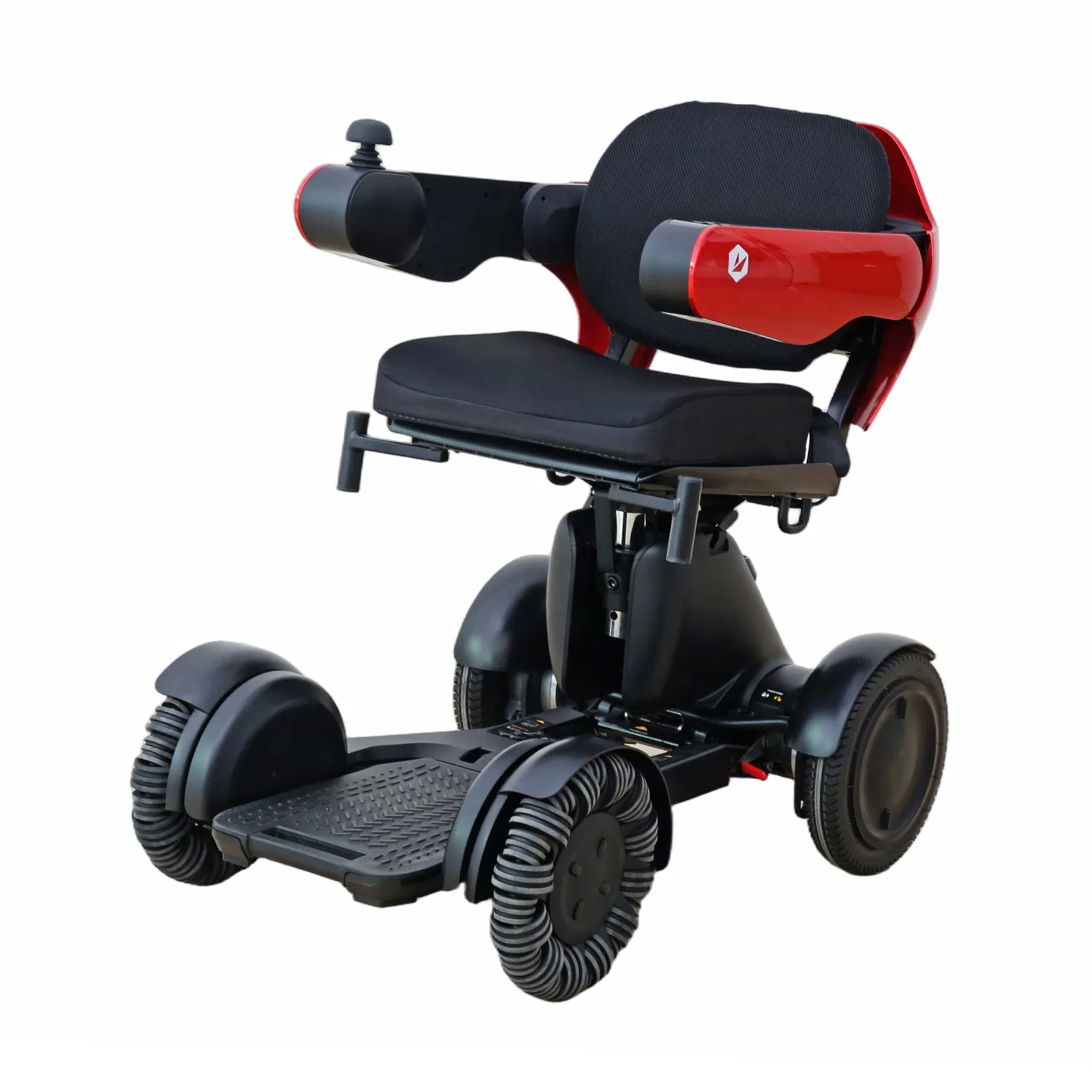Strong Solid Durable Compact Electric Wheelchair for Outdoor Use