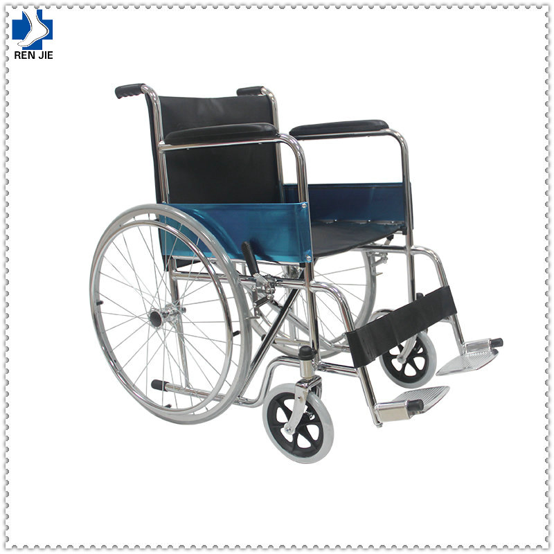 Bariatric Big Size Steel Fold up Transfer Wheel Chair Manual Wheelchair