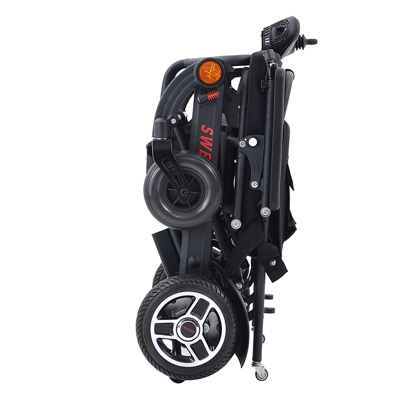 Foldable Toilet Commode 24V/250W*2PCS Chair with Mobility Motorized Wheelchair Drive