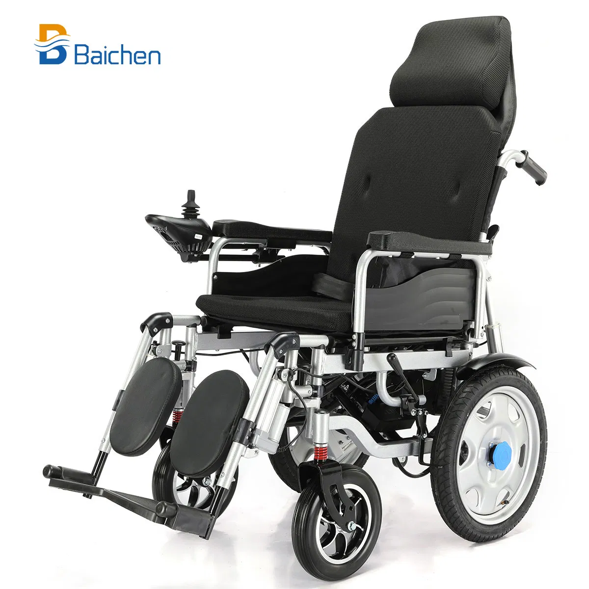 ISO Approved Customized Lightweight Wheel for Used Sale Bariatric Motorized off-Road Steel Electric Wheelchair