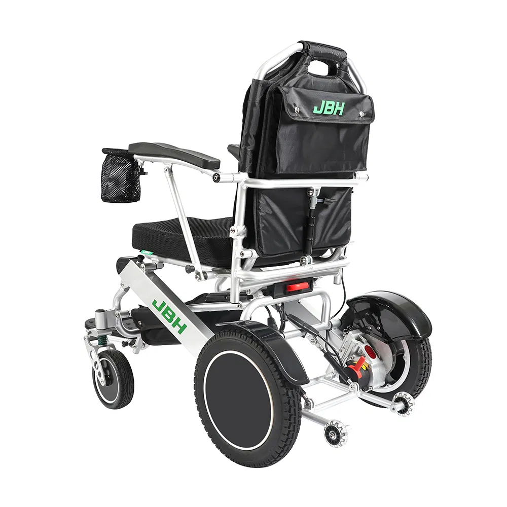 24V 6ah Lithium Battery Folding Wheelchair Portable for Outdoor Use