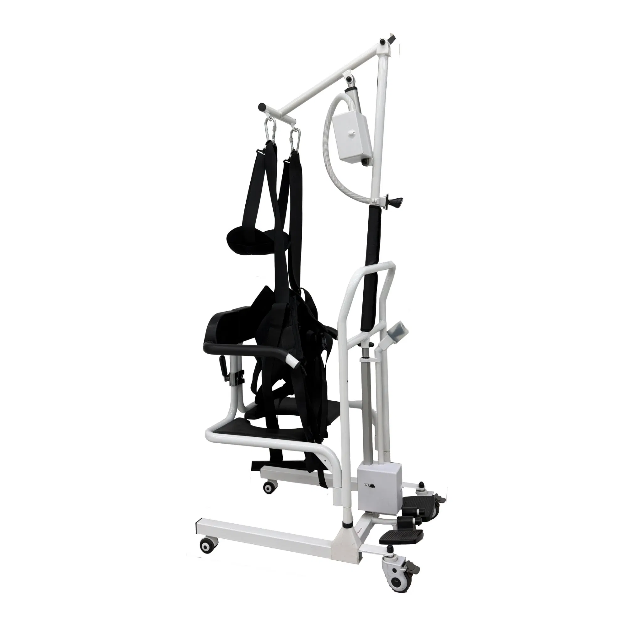 Elderly Portable Transfer Lift Wheelchair Nursing Chair Lift Sling with Commode