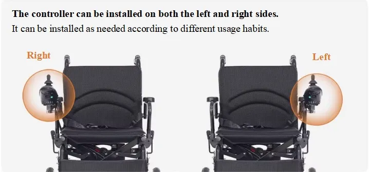 Electric Wheelchair Folded