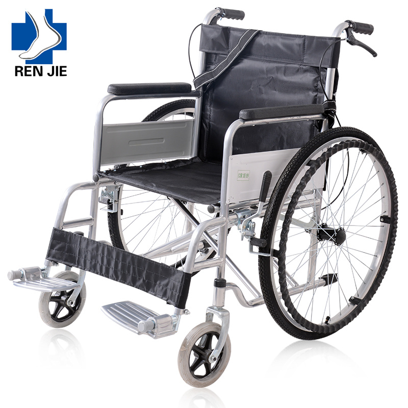 Fashionable Lightweight Steel Therapy All Terrain Wheelchair for Disabled