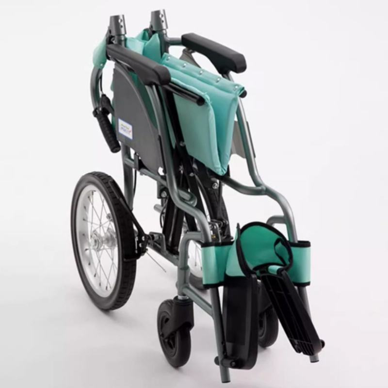 Manual Wheelchair for Elderly Portable and Foldable for Easy Outdoor Use