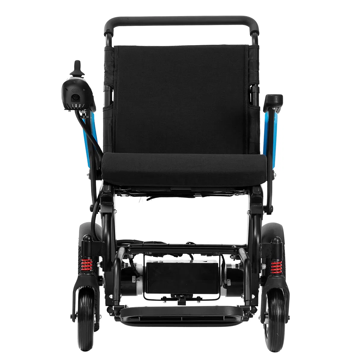 Remote-Controlled Quick-Fold with 500W Powerful Moter Electric Wheelchair Customizable for Seniors