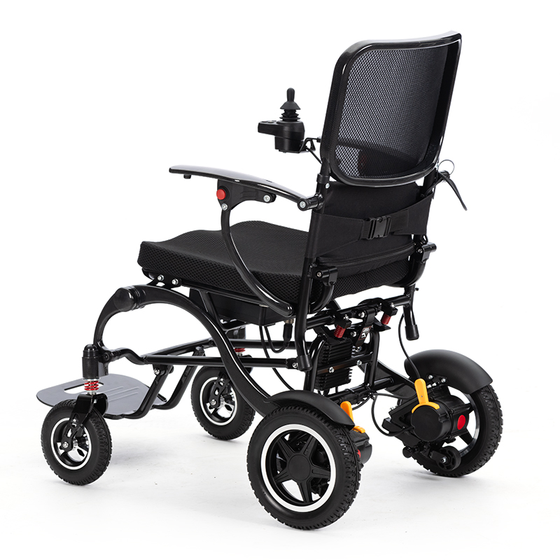 Lightweight Foldable Wheelchair with Custom Parts for Enhanced Outdoor Mobility