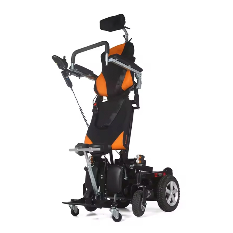 Power Electric Standing Reclining Wheelchair for The Elderly