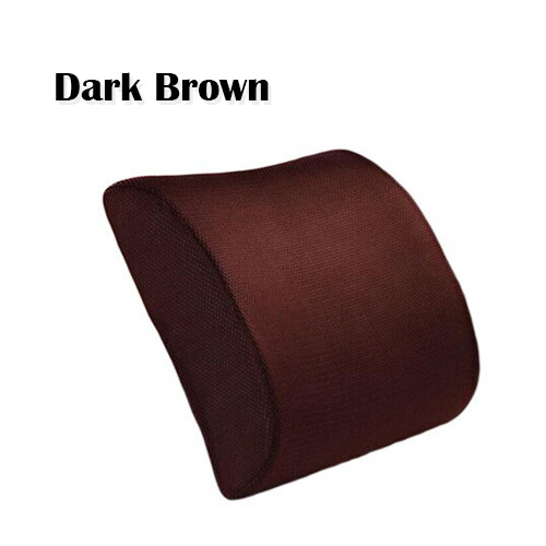 Cool Gel Foam Pillow Computer Seat Cushion Backrest Lumbar Support