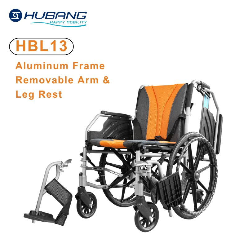Disabled Caremoving Handcycle Manual Wheelchair Lightweight Quality Foldable for Travels