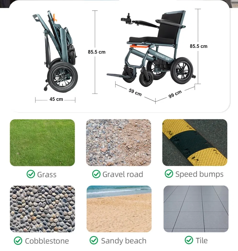 Carbon Fiber Electric Wheelchair