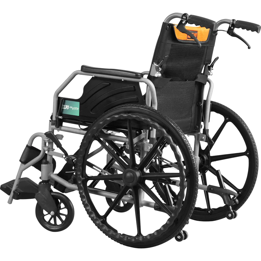 Pediatric Aluminum Alloy Frame Multi-Function Manual Wheelchair with Vibrant Color Options L13