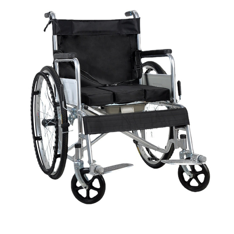 Base Model Foldable High Quality Manual Wheelchair for The Convenience of Persons with Disabilities Sport Wheelchair