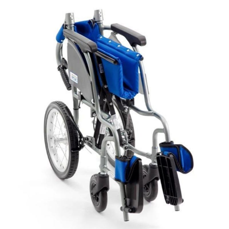 Manual Wheelchair for Elderly Portable and Foldable for Easy Outdoor Use