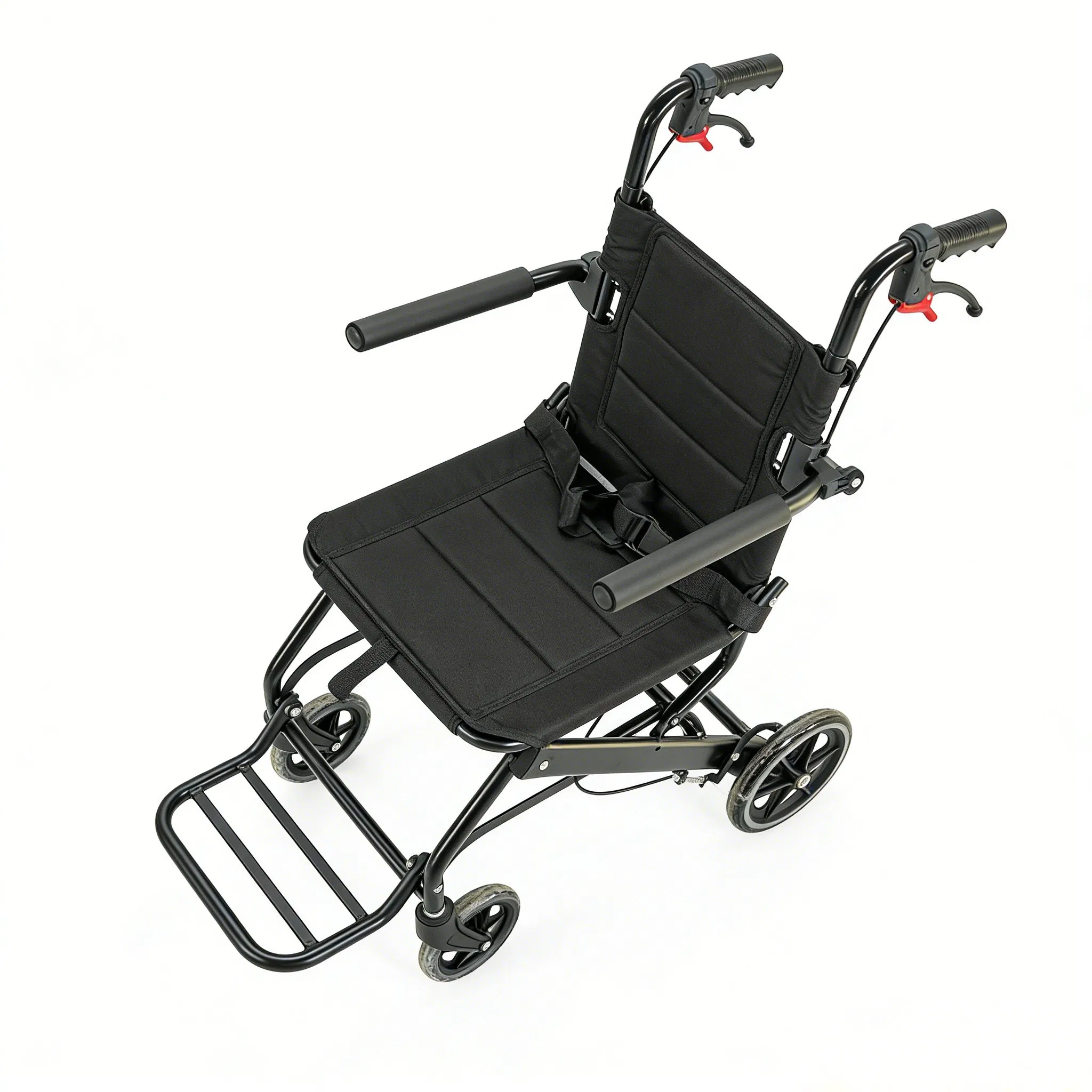Aluminum Frame Best Travel Wheelchair for Adults Load up to 110kg