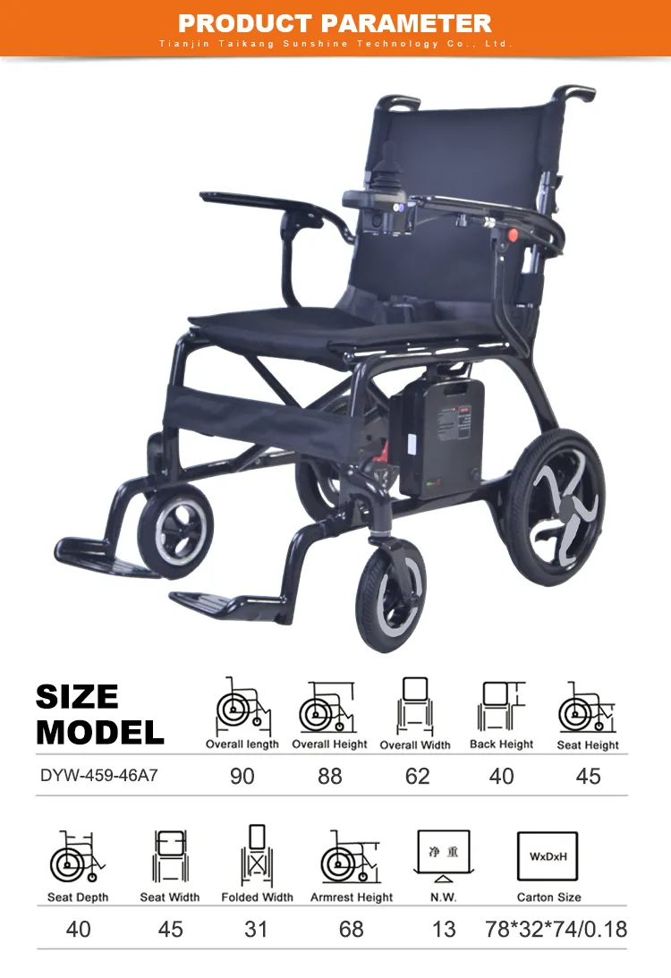 Electric Wheelchair Detail 3