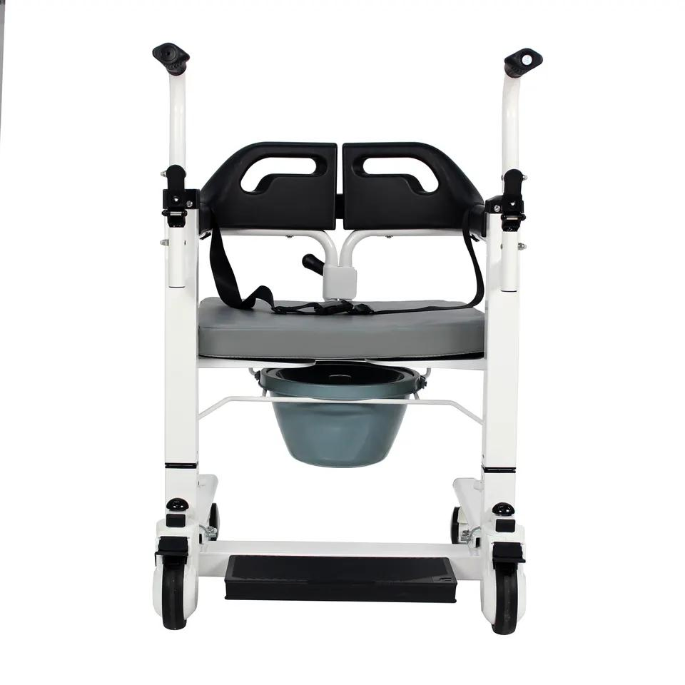 Weighi Mpl-250d Electric Lift Patient Transfer Wheelchair with Commode