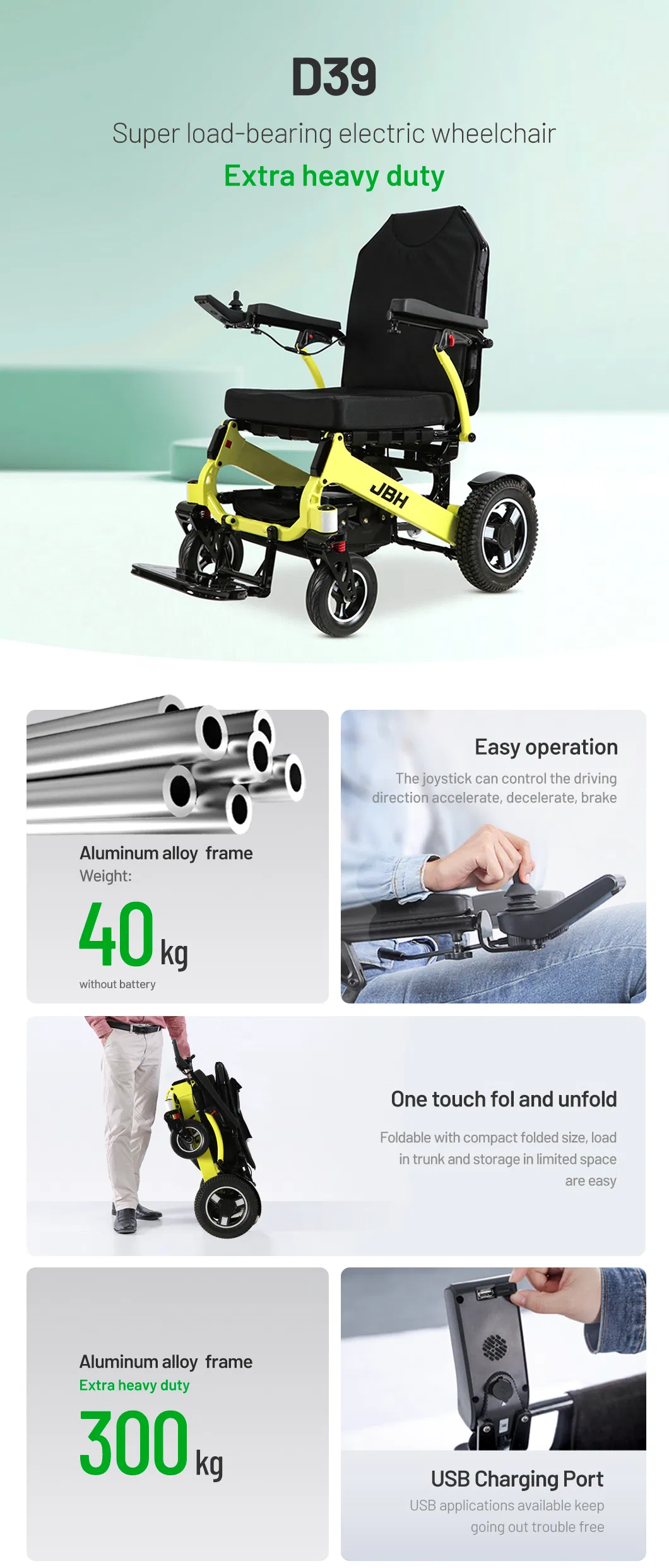 D39 Wheelchair Overview