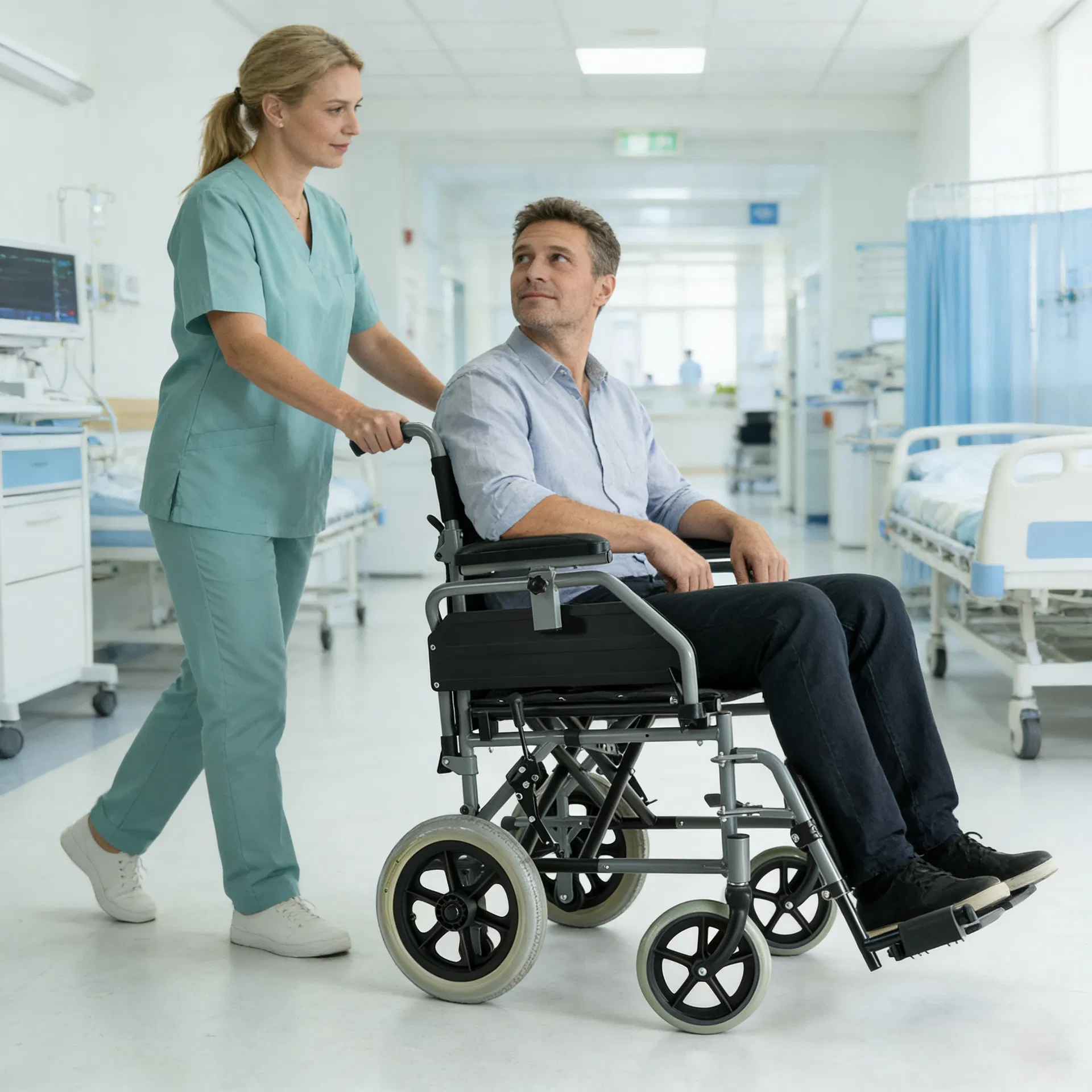 Portable Wheelchair Main View