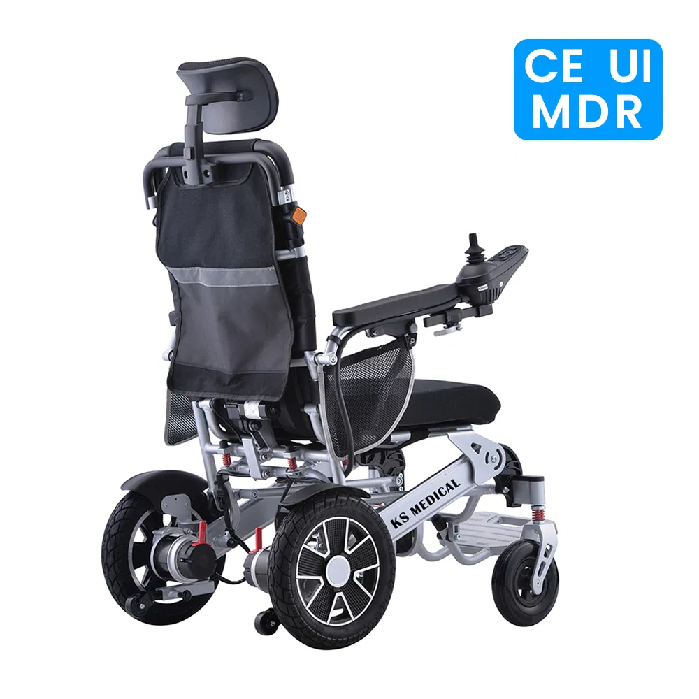 Ksm-606ar Auto Reclining Medical Electric Power Indoor Wheelchair Pride Mobility Chairs Supplier for Disabled People