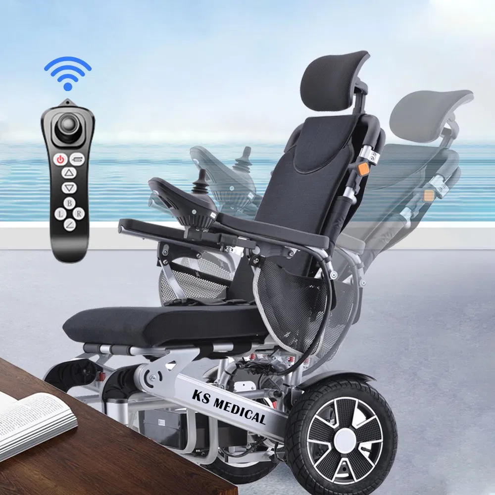 Ksm-606ar Auto Reclining Medical Electric Power Indoor Wheelchair Pride Mobility Chairs Supplier for Disabled People