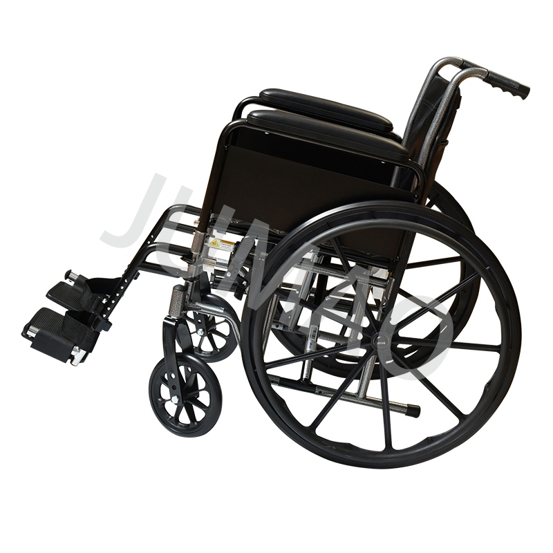 K2 Swing-Away Footrest Folding Manual Standard Wheelchair for Transport