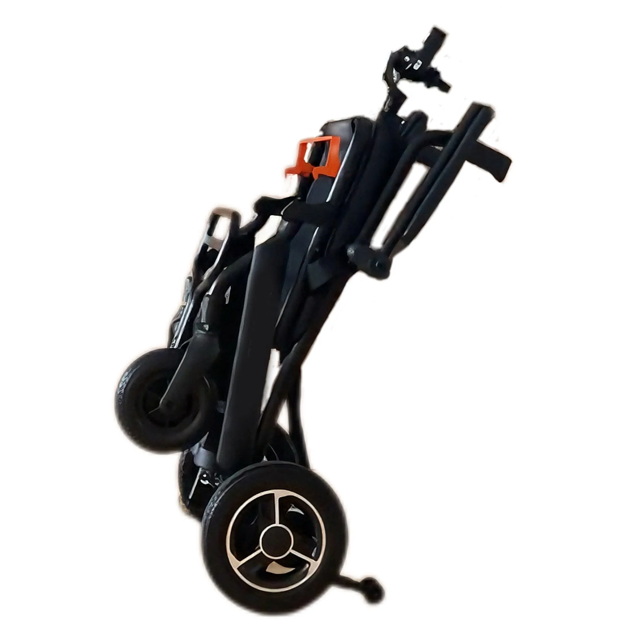 Foldable Electric Wheelchair with Carbon Fiber Frame and Smart Brake System