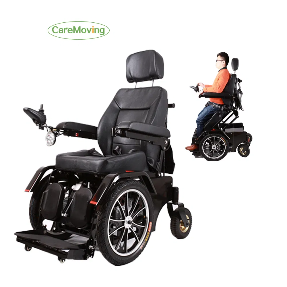 Adjustable Standing Position Wheelchair for Disabled People, Luxury High End Ergonomic Design