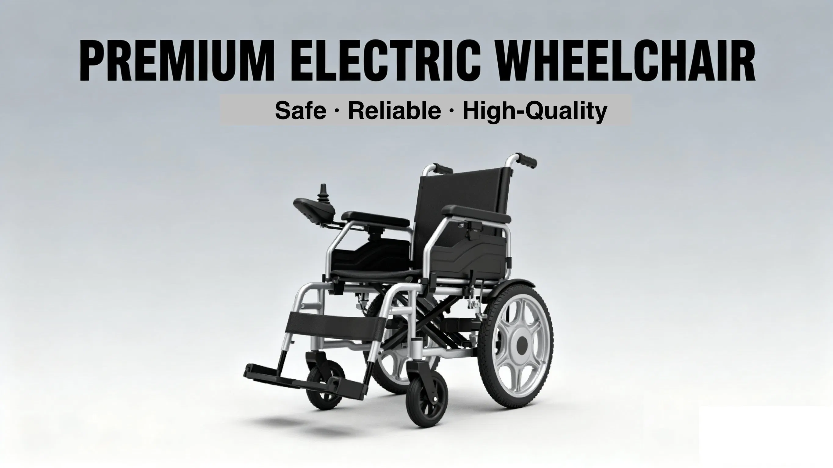 Power Wheelchair Portable Lightweight Electric Wheelchair