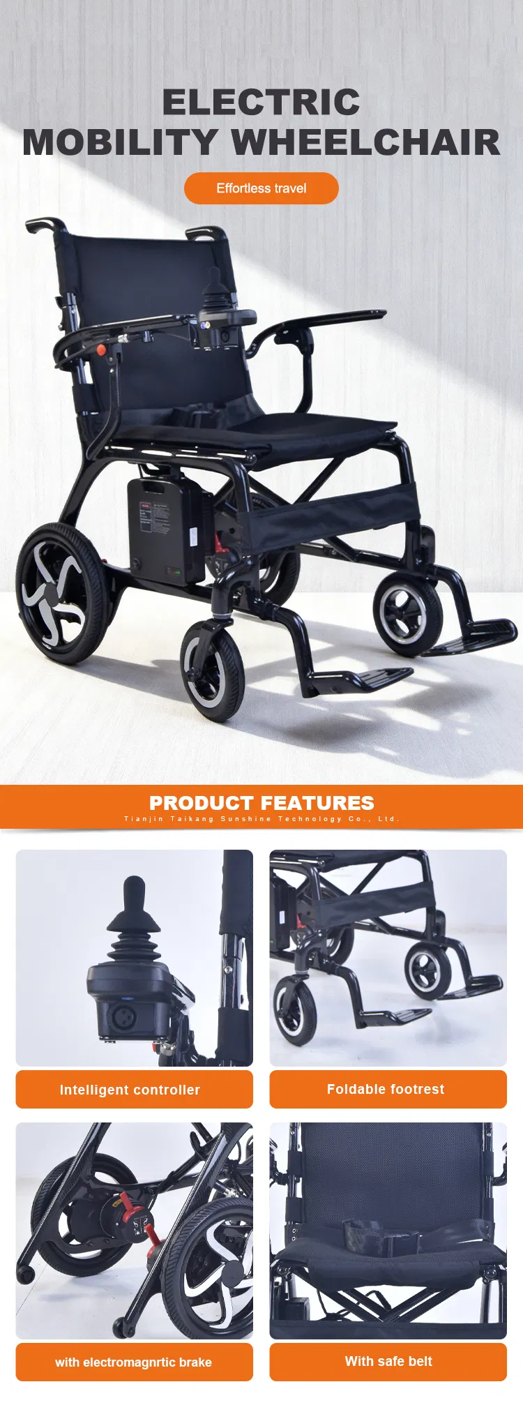 Electric Wheelchair Detail 2