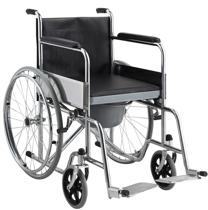 Commode Wheelchair View 1